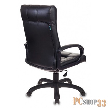 Кресло руководителя Бюрократ KB-10/BLACK черный искусственная кожа
