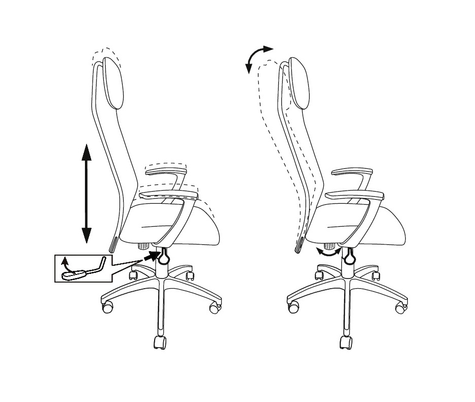 Кресло руководителя Бюрократ KB-8N/DB/TW-10N синий TW-05N TW-10N сетка