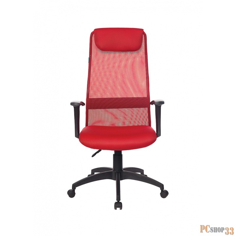 Кресло руководителя Бюрократ KB-8N/R/TW-97N красный TW-35N TW-97N сетка