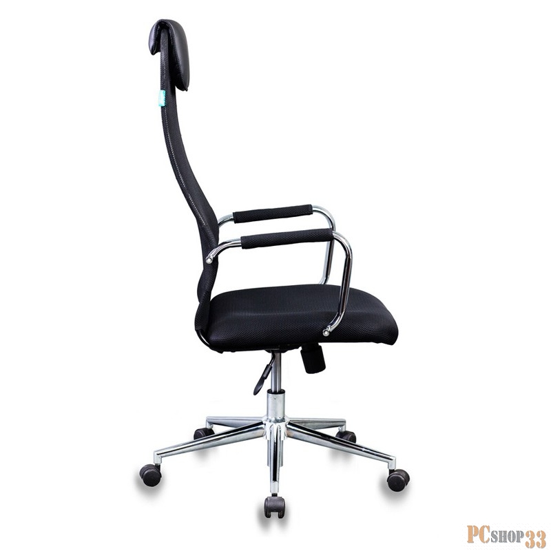 Кресло руководителя Бюрократ KB-9N/BLACK черный TW-01 TW-11 сетка крестовина хром