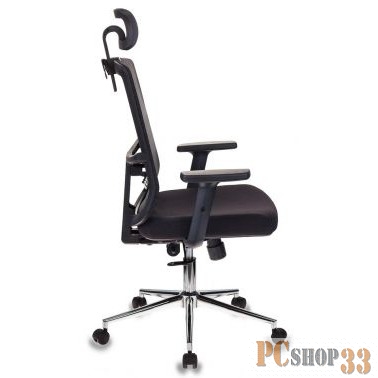 Кресло руководителя Бюрократ MC-612-H/B/26-B01 черный ВМ-11 сиденье черный 26-В01 сетка/ткань кресто