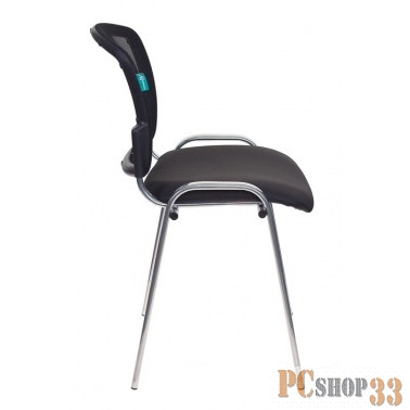 Стул Бюрократ ВИКИ ХРОМ/В/15-21 спинка сетка черный TW-01 15-21