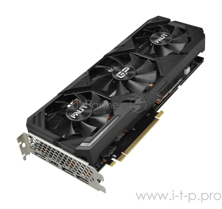 Видеокарта PALIT RTX2080SUPER GP OC 8G GDDR6 256bit 3-DP HDMI/ NE6208SS19P2-180T