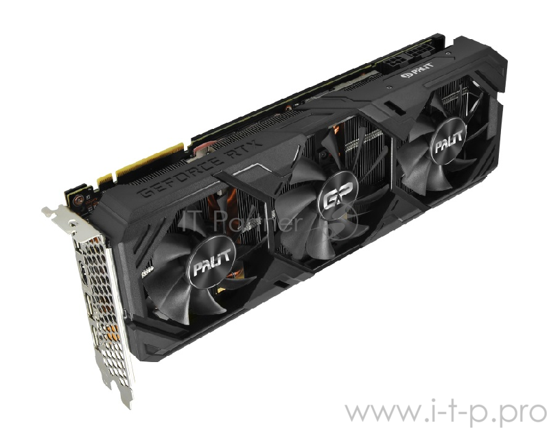 Видеокарта PALIT RTX2080SUPER GP OC 8G GDDR6 256bit 3-DP HDMI/ NE6208SS19P2-180T