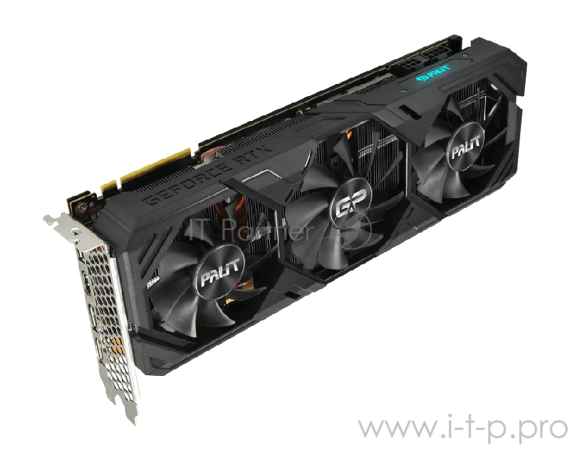 Видеокарта PALIT RTX2080SUPER GP OC 8G GDDR6 256bit 3-DP HDMI/ NE6208SS19P2-180T