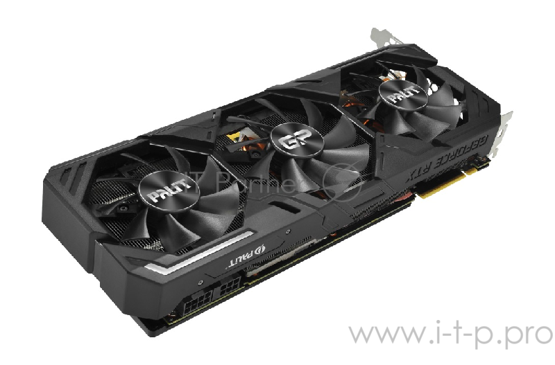 Видеокарта PALIT RTX2080SUPER GP OC 8G GDDR6 256bit 3-DP HDMI/ NE6208SS19P2-180T