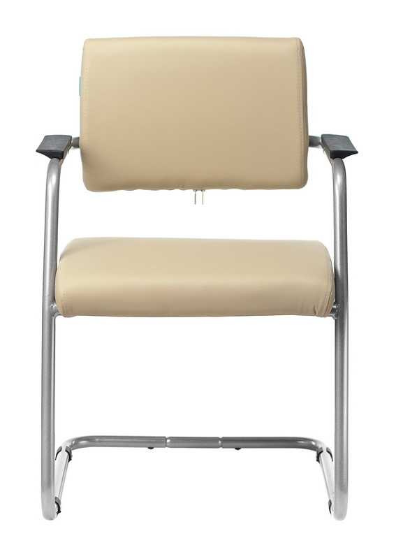 Кресло Бюрократ CH-271N-V/SL/OR-12 светло-бежевый зеркальный хром искусственная кожа