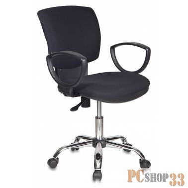 Кресло Бюрократ CH-626AXSL/10-11 черный 10-11 крестовина хром