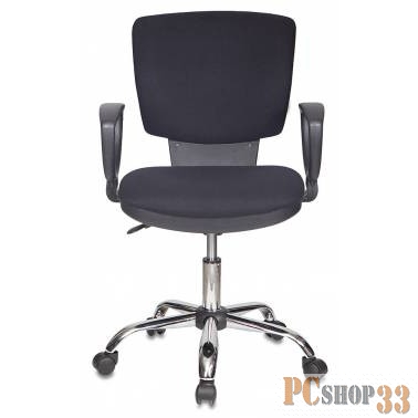 Кресло Бюрократ CH-626AXSL/10-11 черный 10-11 крестовина хром