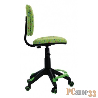 Кресло детское Бюрократ CH-204-F/CACTUS-GN подставка для ног зеленый кактусы