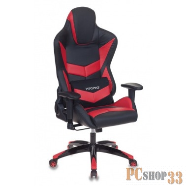 Кресло игровое Бюрократ CH-773N/BL+RED две подушки черный/красный искусственная кожа