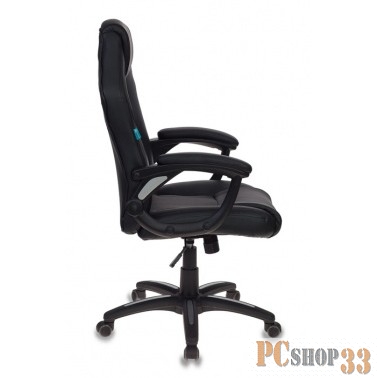 Кресло игровое Бюрократ CH-829/BL+BLACK черный искусственная кожа