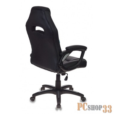 Кресло игровое Бюрократ CH-829/BL+BLACK черный искусственная кожа