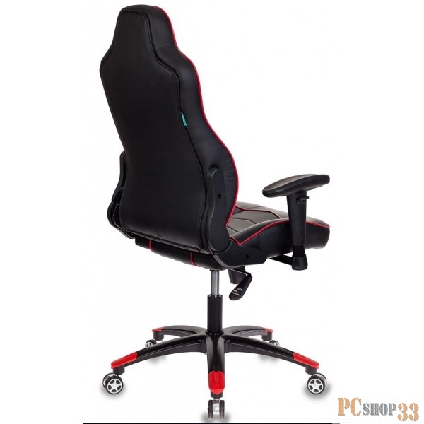 Кресло игровое Бюрократ VIKING-3/BL+RED черный/красный искусственная кожа