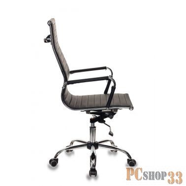 Кресло руководителя Бюрократ CH-883/BLACK черный искусственная кожа крестовина хром