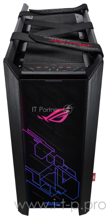 Компьютерный корпус Asus ROG STRIX HELIOS CASE GX601 (E-ATX, RGB-подсветка ASUS Aura Sync, вентиляторы 140мм, стеклянная боковая панель)