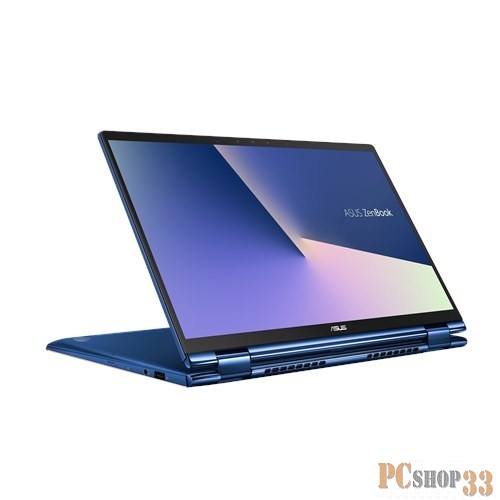 Трансформер Asus Zenbook UX362FA-EL026T Core i5 8265U/8Gb/SSD256Gb/Intel UHD Graphics 620/13.3/Touch/FHD (1920x1080)/Windows 10/dk.blue/WiFi/BT/Cam/Bag