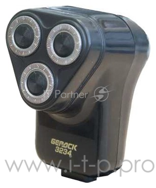 Электробритва роторная Бердск 3234 черный