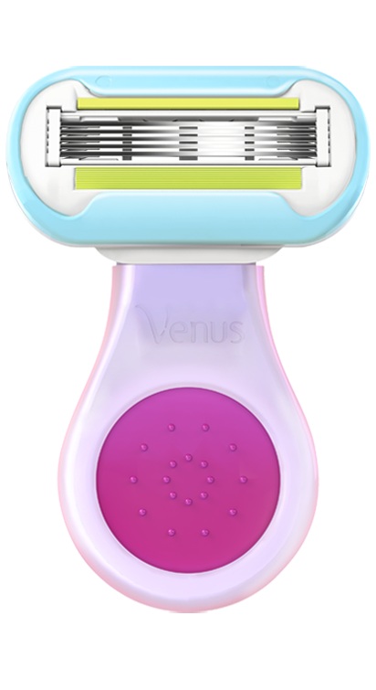 Бритвенный станок Gillette Venus Embrace SNAP женский лезвий:5 (в комплекте:1шт) розовый/белый