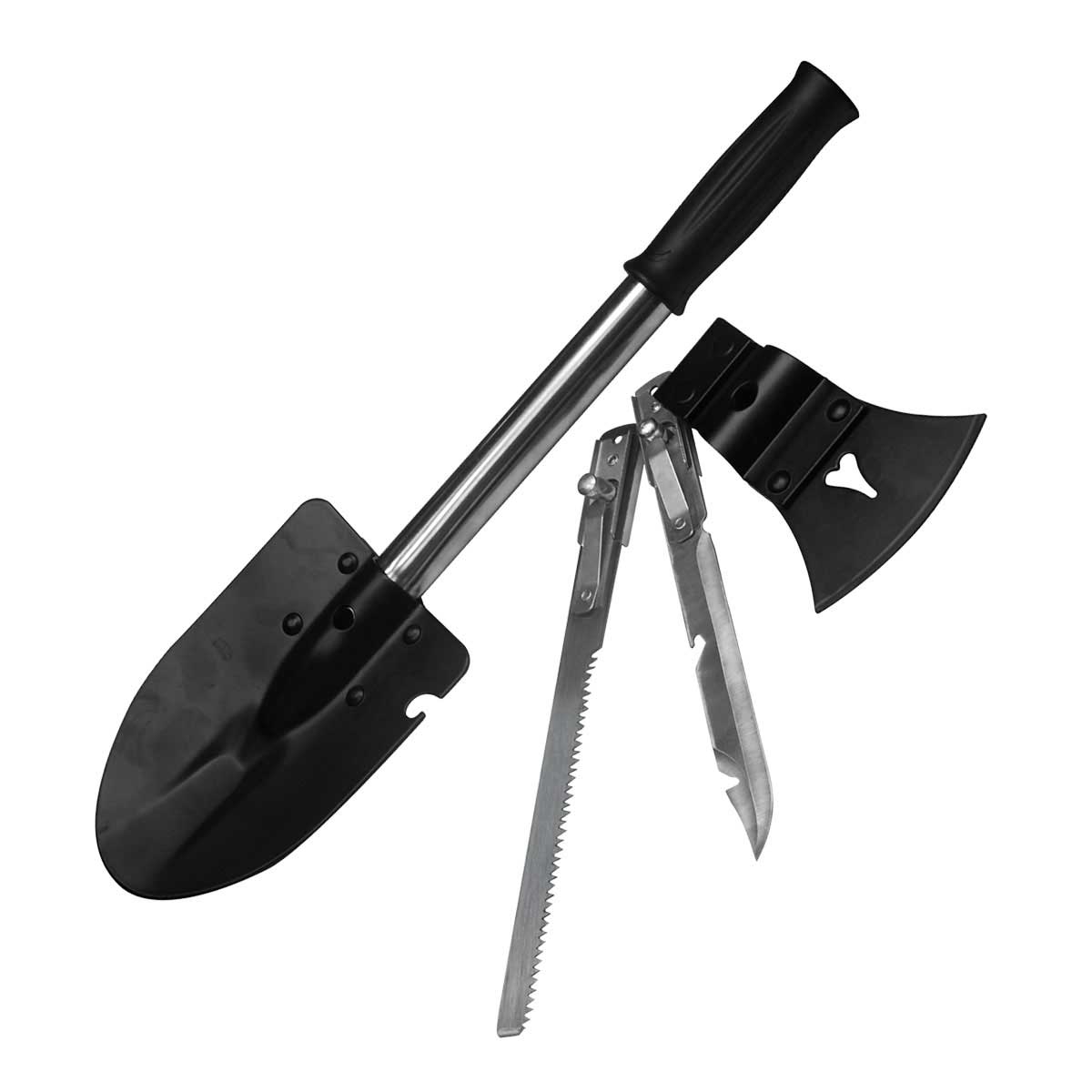 Набор 9IN1 ZIPOWER PM 4238 нож, пила, лопата, топор