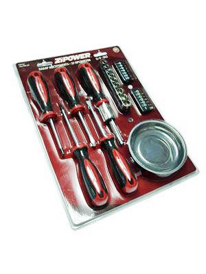 Набор отверток ZIPOWER PM 5140 29 пр.+магнитная тарелка (блистер)