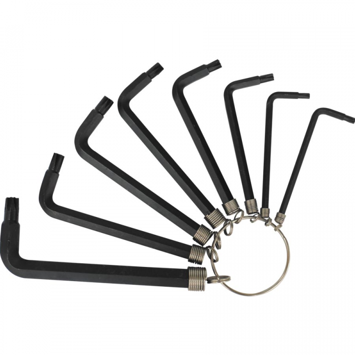 Набор угловых ключей шестигранных, 8 пр.ZIPOWER PM 4161