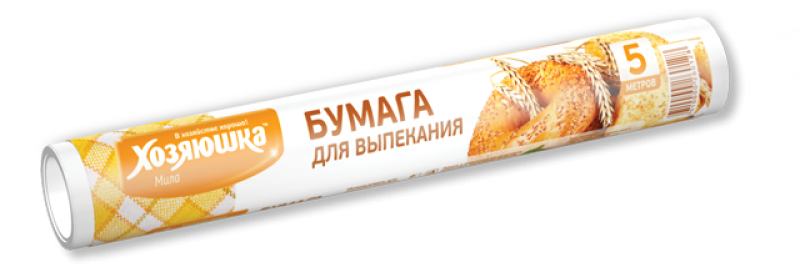 Бумага для выпекания ХОЗЯЮШКА Мила 09001 5 метров