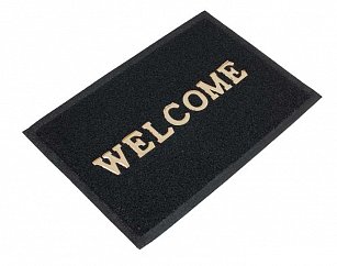 Коврик пористый VORTEX 22180 40*60 WELCOME чёрный