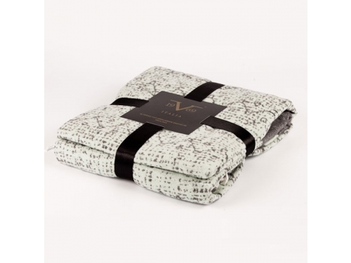 Плед хлопок/акрил Versace 9000 VV 130x180см, цвет мятный