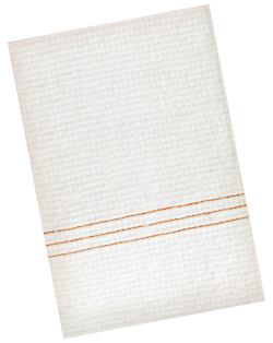 Тряпка для пола хлопок белая ХОЗЯЮШКА Мила 06008 60*70см 1шт.