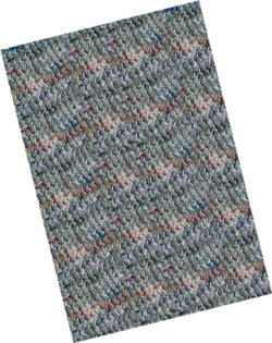 Тряпка для пола хлопок серая ХОЗЯЮШКА Мила 06011-40 50*60