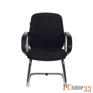 Кресло Бюрократ CH-808-LOW-V/BLACK низкая спинка черный 80-11