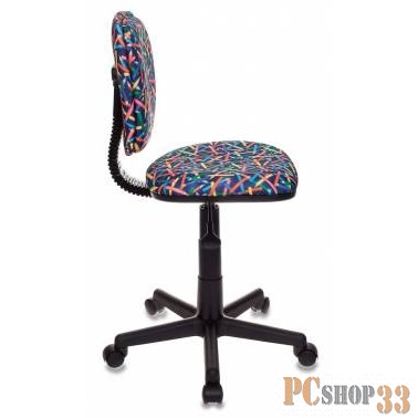 Кресло детское Бюрократ CH-204NX/PENCIL-BL синий карандаши