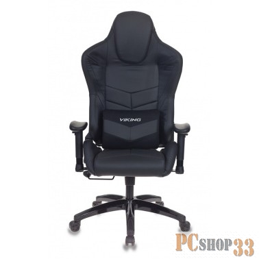 Кресло игровое Бюрократ CH-773N/BLACK две подушки черный искусственная кожа (пластик черный)