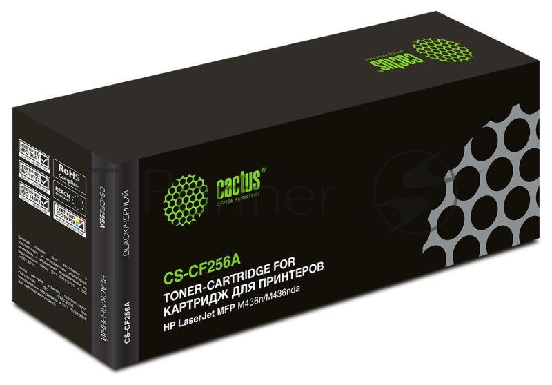 Картридж лазерный Cactus CS-CF256A черный (7400стр.) для HP LJ MFP M436n/M436nda