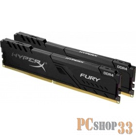 Модуль памяти Kingston DDR4 DIMM 64GB Kit 2x32Gb HX430C16FB3K2/64 PC4-24000, 3000MHz, CL16, HyperX Fury