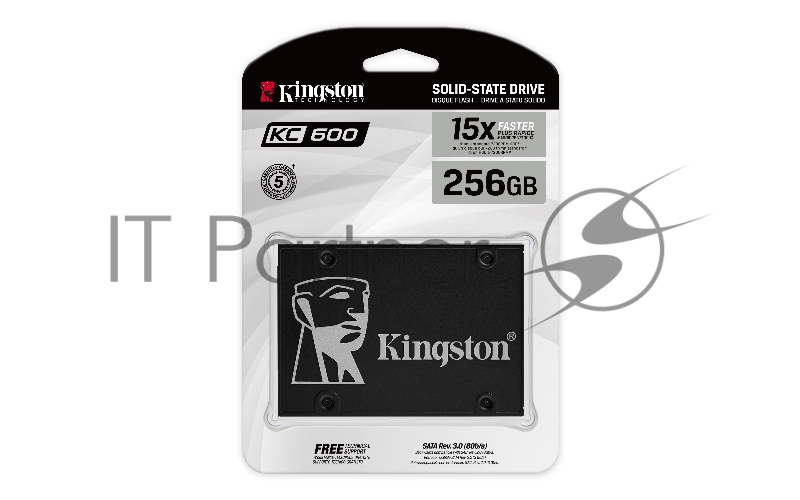 Накопитель Kingston SSD 256GB KC600 Series SKC600/256G {SATA3.0}