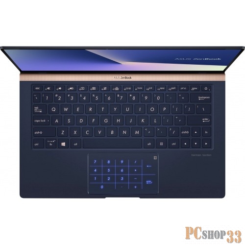 Ноутбук ASUS Zenbook 13 UX333FA-A3071 Core i5 8265U/8Gb/256GB SSD/Intel UHD 620/13.3FHD (1920x1080)/DOS/Illum KB/1,1kg/Royal_Blue