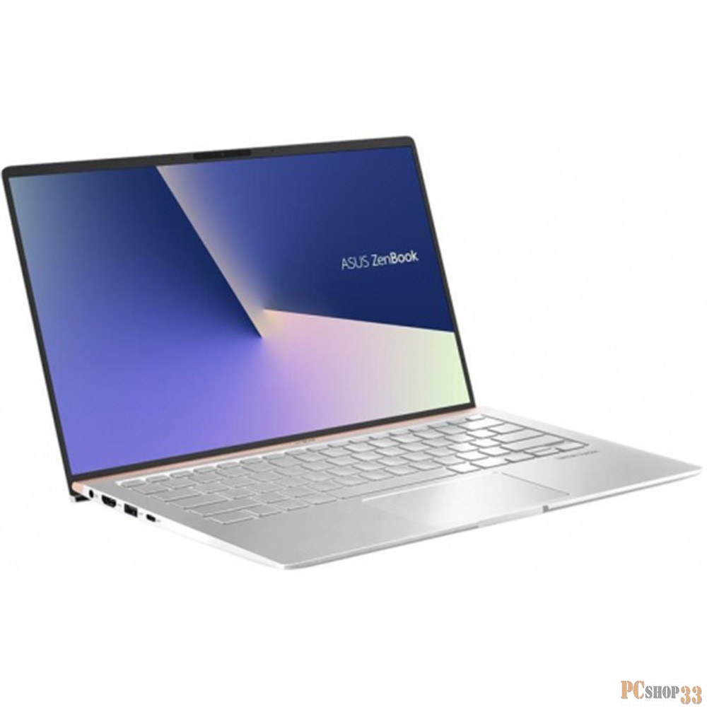 Ноутбук ASUS Zenbook 14 UX433FLC-A5394R Core i7-10510U/16Gb/1TB SSD/Intel UHD 620/14FHD IPS AG (1920x1080)/NumberPad/NVIDIA GeForce MX250 2Gb/Windows 10 Pro/Illum KB/1,1kg/Silver