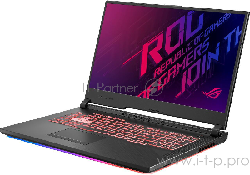 Ноутбук ASUS ROG GL731GU Intel i5 9300H/8Gb/512Gb SSD/17.3 FHD IPS Anti glare 144Hz/NVIDIA GeForce GTX 1660Ti 6Gb GDDR6/No OS Black