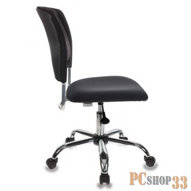 Кресло Бюрократ CH-322SXN/BLACK спинка динамичная поддержка черный 26-28 крестовина хром