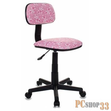 Кресло детское Бюрократ CH-201NX/HEARTS-PK розовый сердца Hearts-Pk