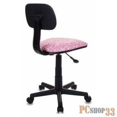 Кресло детское Бюрократ CH-201NX/HEARTS-PK розовый сердца Hearts-Pk