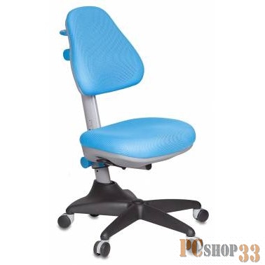 Кресло детское Бюрократ KD-2/BL/TW-55 светло-голубой TW-55