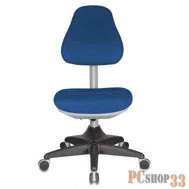 Кресло детское Бюрократ KD-2/G/TW-10 синий TW-10