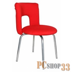 Стул Бюрократ KF-1/RED26-22 вращающийся красный 26-22