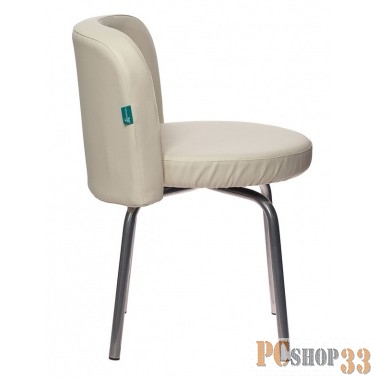 Стул Бюрократ KF-2/Or-10 вращающийся молочный Or-10 искусственная кожа