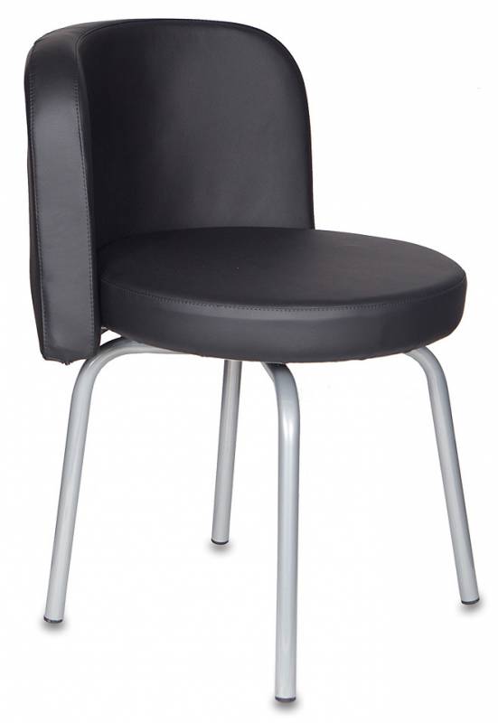 Стул Бюрократ KF-2/OR-16 вращающийся черный Or-16 искусственная кожа