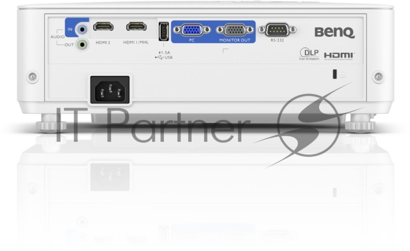Проектор BENQ TH585 (DLP, 1080p 1920x1080, 3500Lm, 10000:1, +2xНDMI, MHL, 1x10W speaker, 3D Ready, lamp 15000hrs, WHITE,