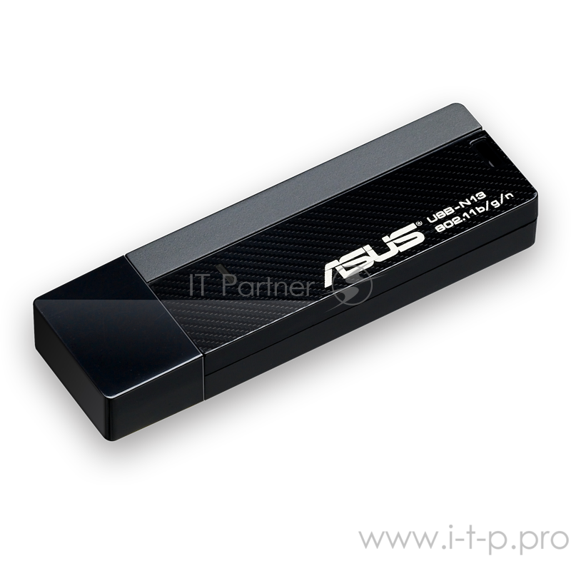 Сетевой адаптер ASUS USB-N13 (B1) WiFi Adapter USB (USB2.0, WLAN 802.11bgn) 2x int Antenna